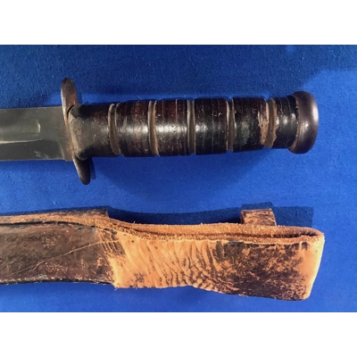 US WWII USMC KA-BAR Fighting Knife