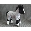 Blue roan foal (semi-posable)