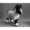 Blue roan foal (semi-posable)