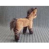 Heavily striped bay dun (semi-posable)