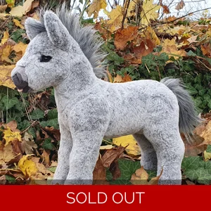 Mottled grey foal (semi..
