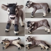 Alpine cattle - Luna (semi-posable)