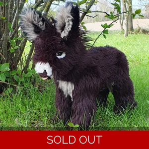 Poitou donkey - Mr Magoo (semi-posable)
