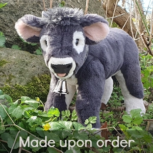 Alpine cattle - Hugo (semi-posable)