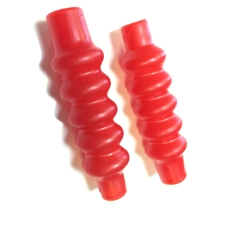 Front Damper Gaiters For Standard And BGM Front Shocks Red