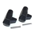 Stand Feet Black c/w ST ST Pins