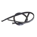 Horncast Side Rubber Beading Black Gp