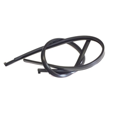 Horncast Side Rubber Beading Black Gp