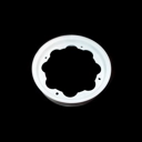 Wheel Rim Innocenti Marked White