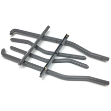 Floor Rear Plastics Sx/Tv/Li s3/Lis Grey