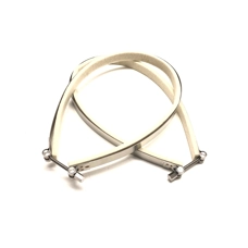 Petrol tank strap kit stainless, Series 1 type, MB