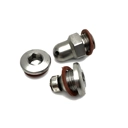 Engine Side Case Magnetic, Level & Breather Plug Set St St Granturismo