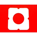 Ts1 Reed Gasket Round Hole White