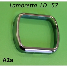 Square Chrome Speedo Surround