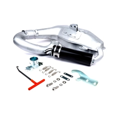 BGM Clubman Sport Exhaust Silver