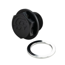 Magnetic CNC Oil Plug Black