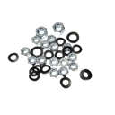 Chain Case Nut & Wavy Washer Kit Zink