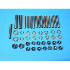 Crankcase Side Allen Stud & Nyloc Nut Set