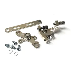 Gear Swivel & Adjuster Block Set Silver