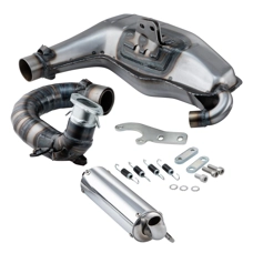 Sip ClubSport Curly Exhaust Oval Port