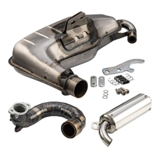 Sip ClubSport Curly Exhaust Round Port