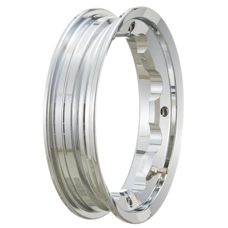 SIP Tubeless Wheel Rim In Aluminium Chrome 2.10 x 10