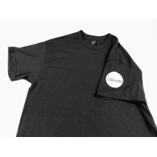 T Shirt Medium Black Torbay On Sleeve