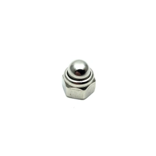 8mm Domed Nyloc Wheel Nut Stainless Steel