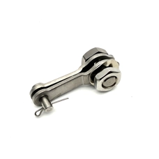 Rear Brake Cable Clamp kit, Stainless Steel MB