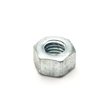 6mm Deep Plain Nut zink