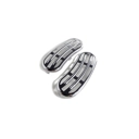 Chrome Side Panel Kidney Grill Set LD