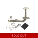 Rear Brake Pedal Kit MB Black Rubber