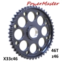 46 Tooth Crown Wheel Powermaster Cush Drive