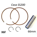 Piston Ring 1.mm THICK 200 66mm Set