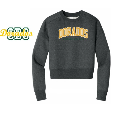 Women’s Fleece Cropped Crew