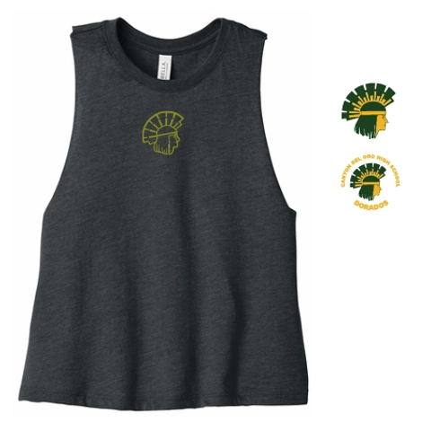 BELLA+CANVAS® Women’s Racerback Cropped Tank