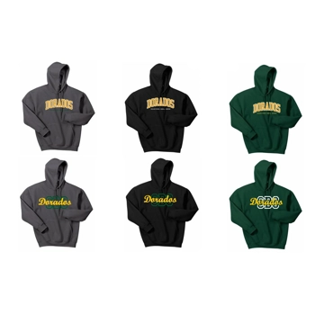 Embroidered Hooded Sweatshirt