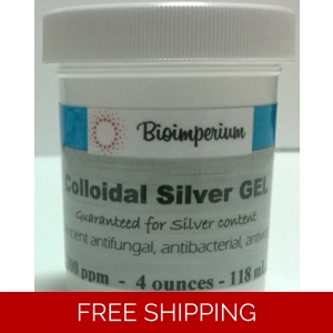 300 ppm Colloidal Silver Gel