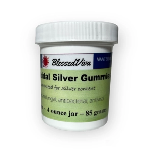 Colloidal Silver Watermelon Gummies - 4 ounces - 300 ppm -..