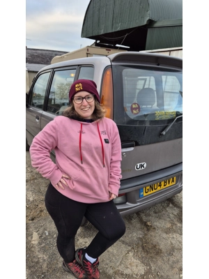 HubNut Beanie, maroon