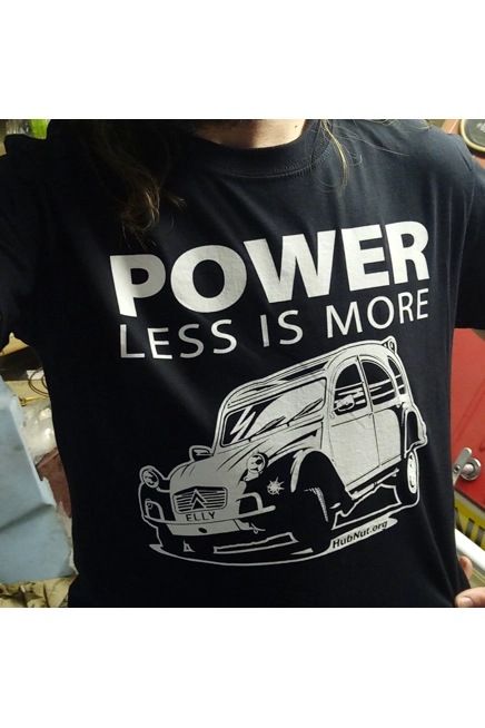 2CV T-Shirt - Power Less is More