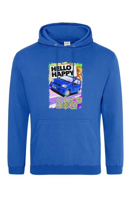 Daihatsu Hoodie Hello Happy BLUE