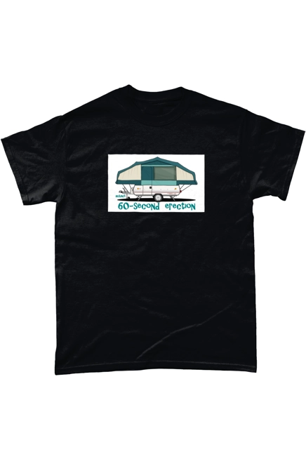 Bob T Shirt - 60-second erection! Black