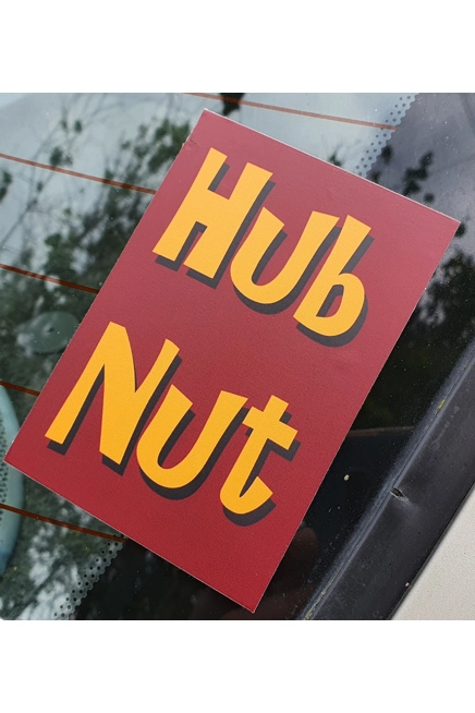 HubNut sticker - External