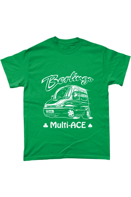 Berlingo T-Shirt - Multi-Ace! GREEN