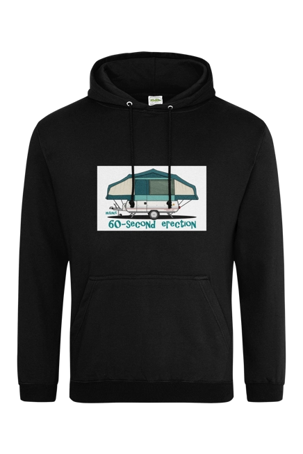 Bob T Hoodie - 60-second erection! Black