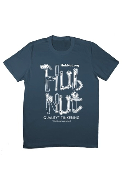 HubNut Tools T-Shirt (Blue)