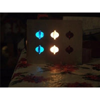 B9 Robot Eye lens Briliant Blue