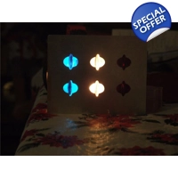 B9 Robot Eye lens Briliant Blue and Ru..