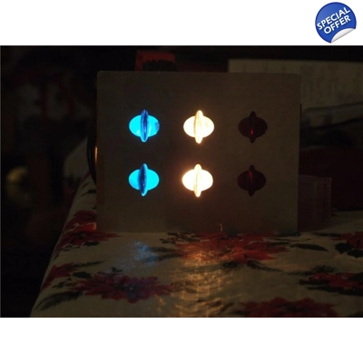 B9 Robot Eye lens Briliant Blue and Ruby Red B9 Robot Eye lens Briliant Blue and Ruby Red